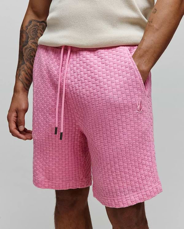 MENS GAREN OVERSIZED KNIT SHORT 7 1/2" view 2