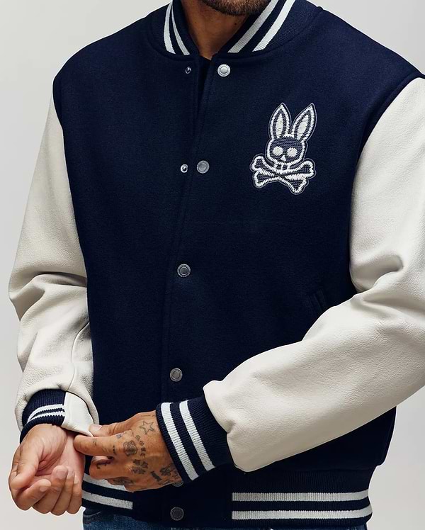MENS JACOB LEATHER BOMBER view 2