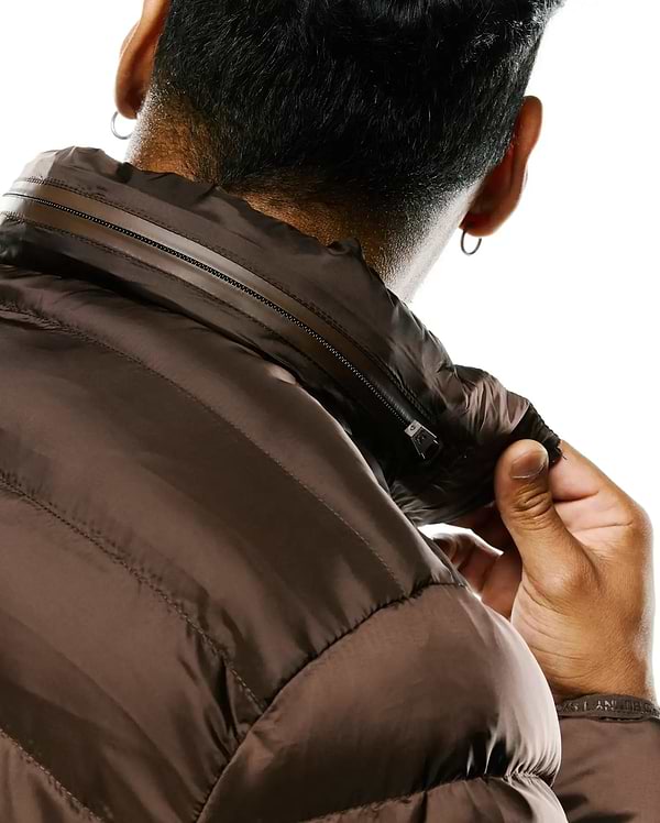 MENS EMERIK HOODED PUFFER JACKET view 2