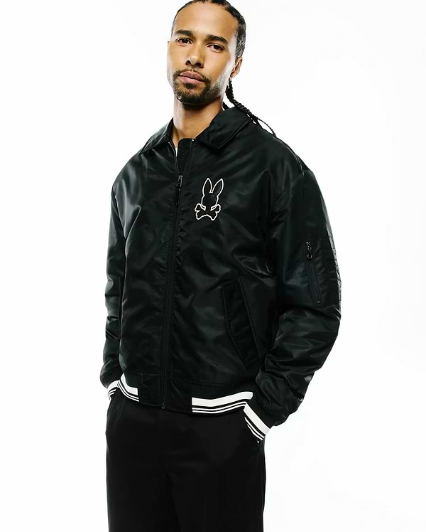 MEN'S NATHANIEL SATIN COACH JACKET view 2