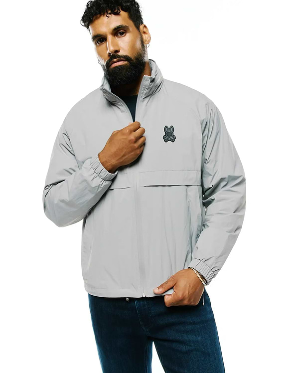 MENS JAVIER NYLON WINDBREAKER JACKET view 1