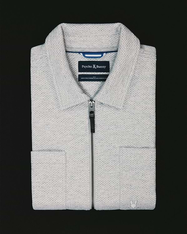 MEN'S MARC TEXTURED OVERSHIRT view 2