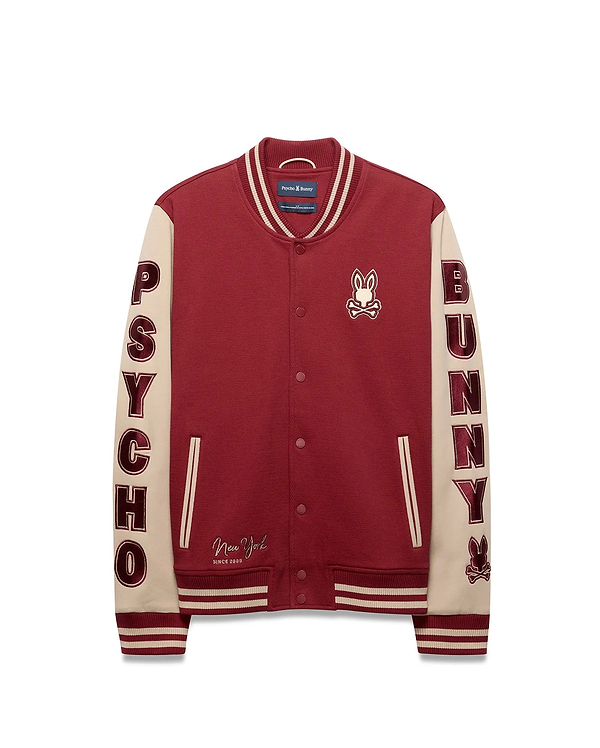 MEN'S REILLY VARSITY BOMBER JACKET view 2