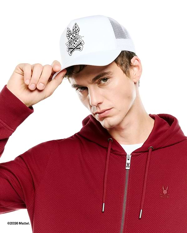 HOT WHEELS MEN'S ZEPHYR TRUCKER HAT - MO1500260