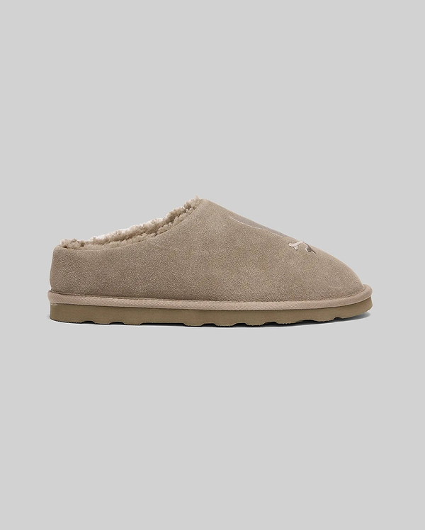 MENS SUEDE SHERPA BUNNY SLIPPER view 2