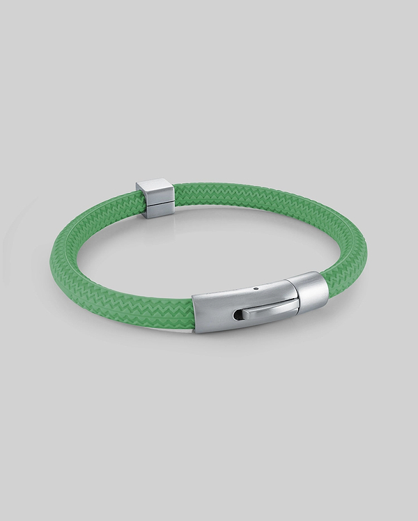 MENS SILICONE BRACELET view 2