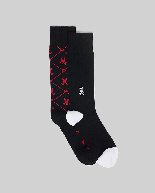 MENS 2 PACK DRESS SOCK