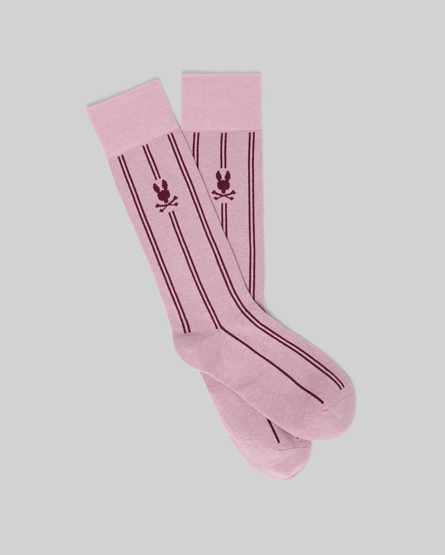 Men's Single Dress Socks in Pink