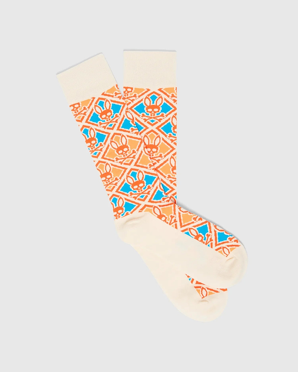 orange and blue dress socks Men's Frank in Pristine No Cushion 5% spandex blend fabric Aherbiu Dress Pants for Skirt Style:Left Side Princess Slit