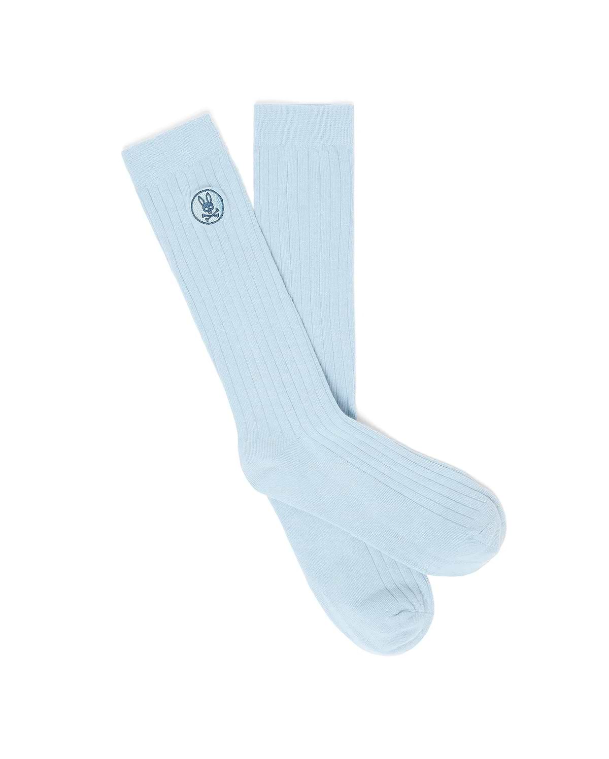Men's Nathaniel Dress Sock in Sky Blue