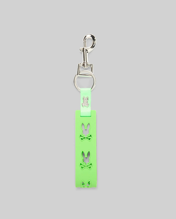MENS RUBBER BUNNY KEYCHAIN view 1