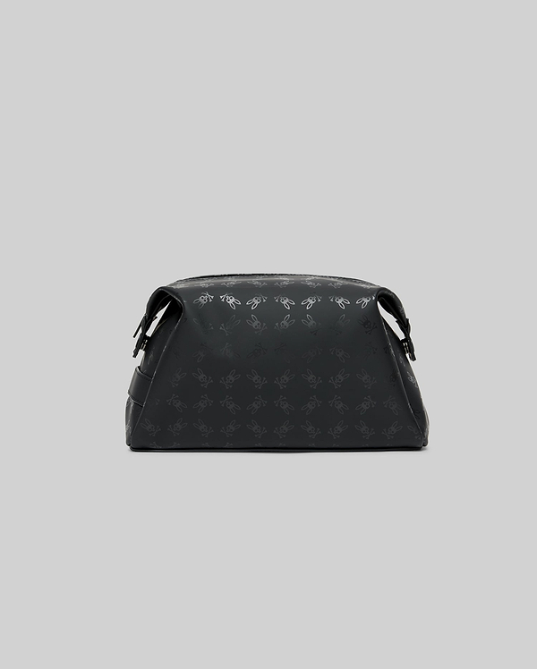 MENS RUBBERIZED ALL OVER BUNNY TOILETRY KIT view 2