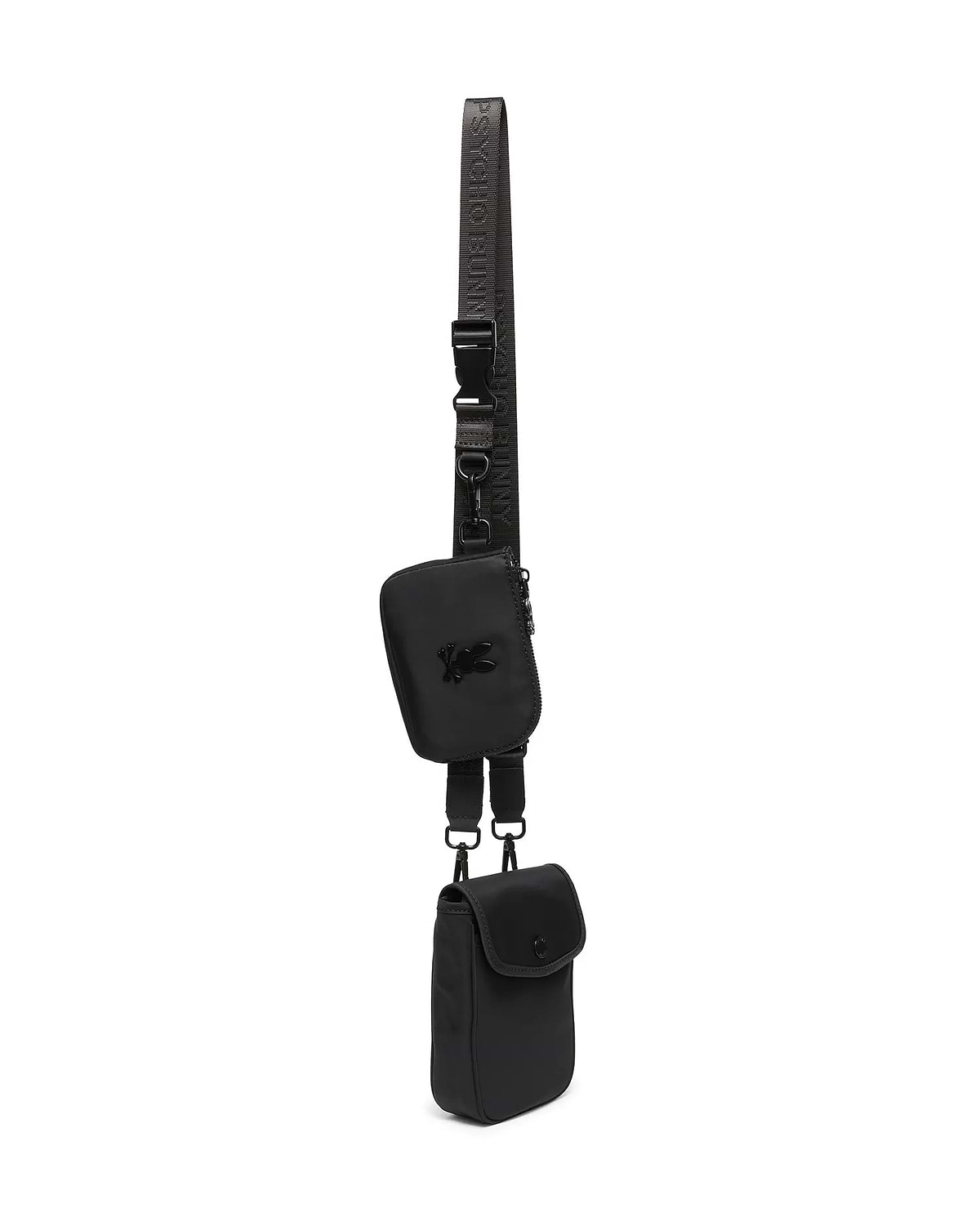 HERREN-NYLON-UMHÄNGETASCHE MIT ETUI – MO2400145