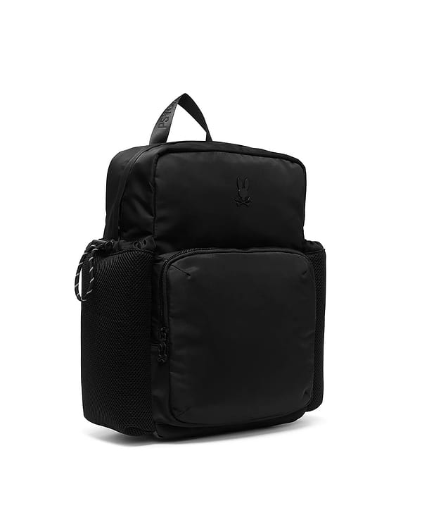 Men's Nylon Utility Backpack in Black