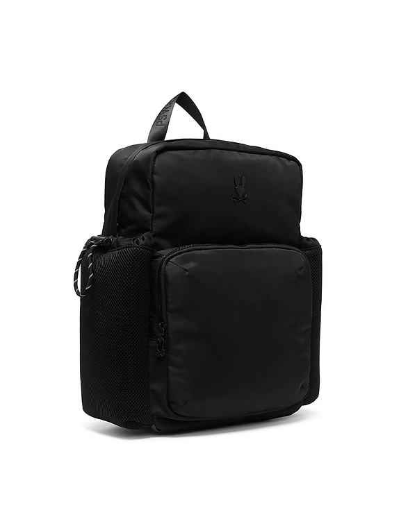Men's Nylon Utility Backpack in Black