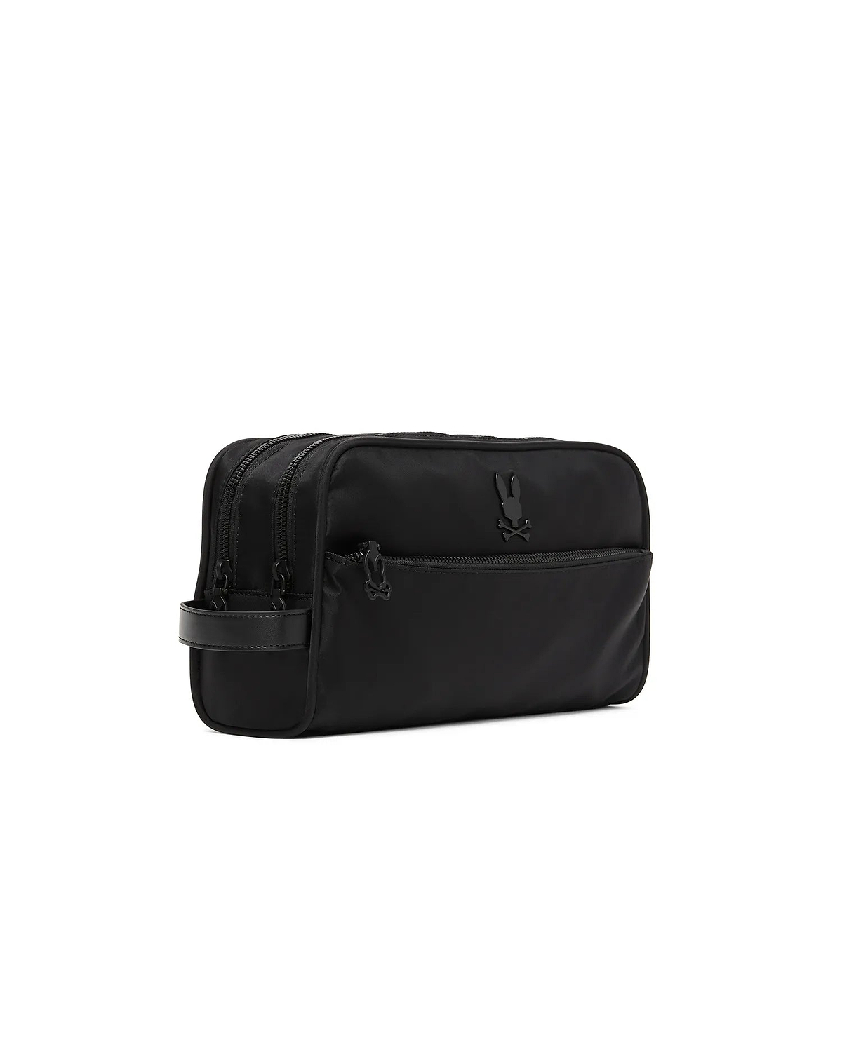 best toiletry bag travel handles zipper Men's Nylon Dopp Kit in Black Patagonia Black Hole Mini atr_2 The Travel Toiletry Bag Color:Huisache