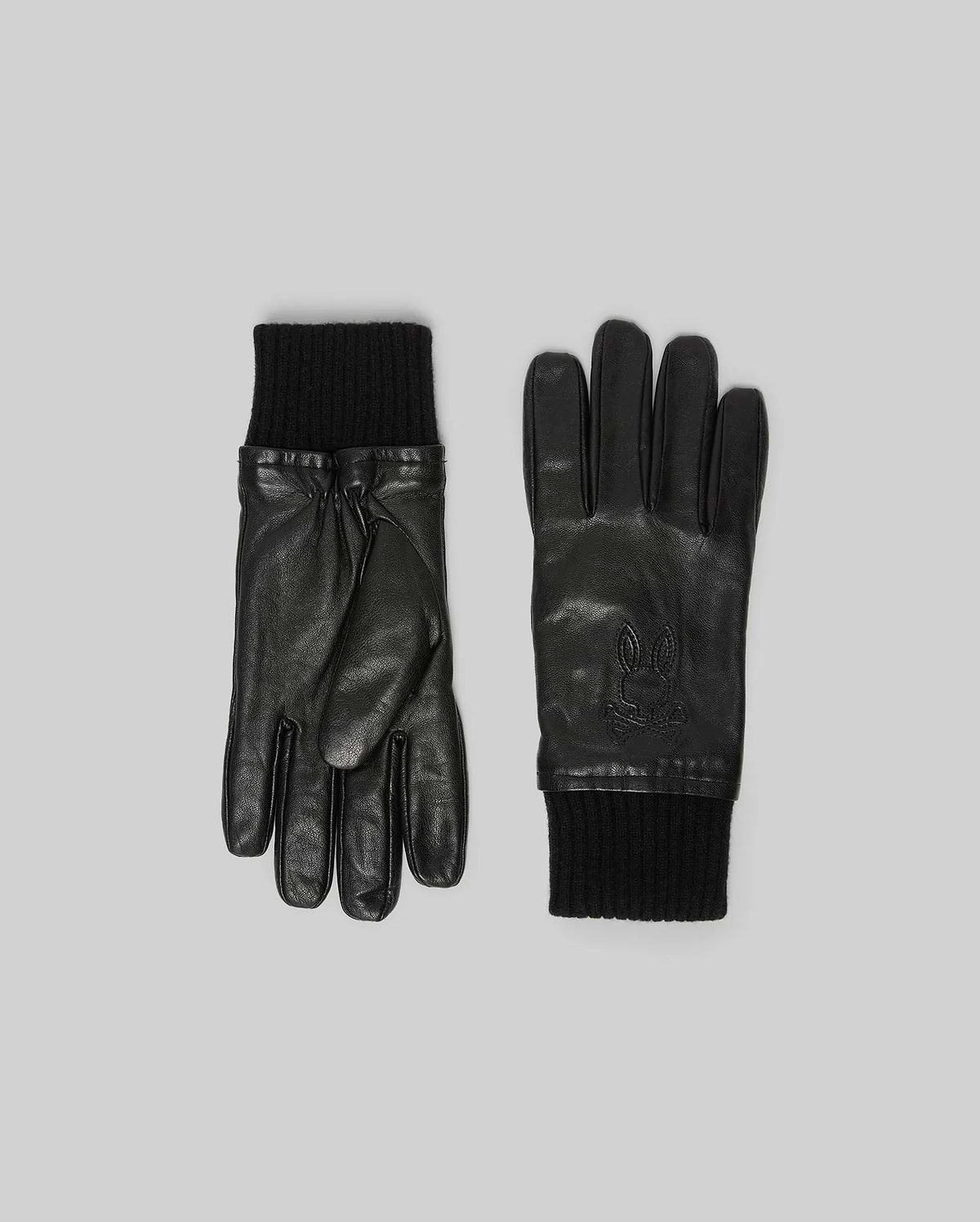 Men's Leather Gloves in Black