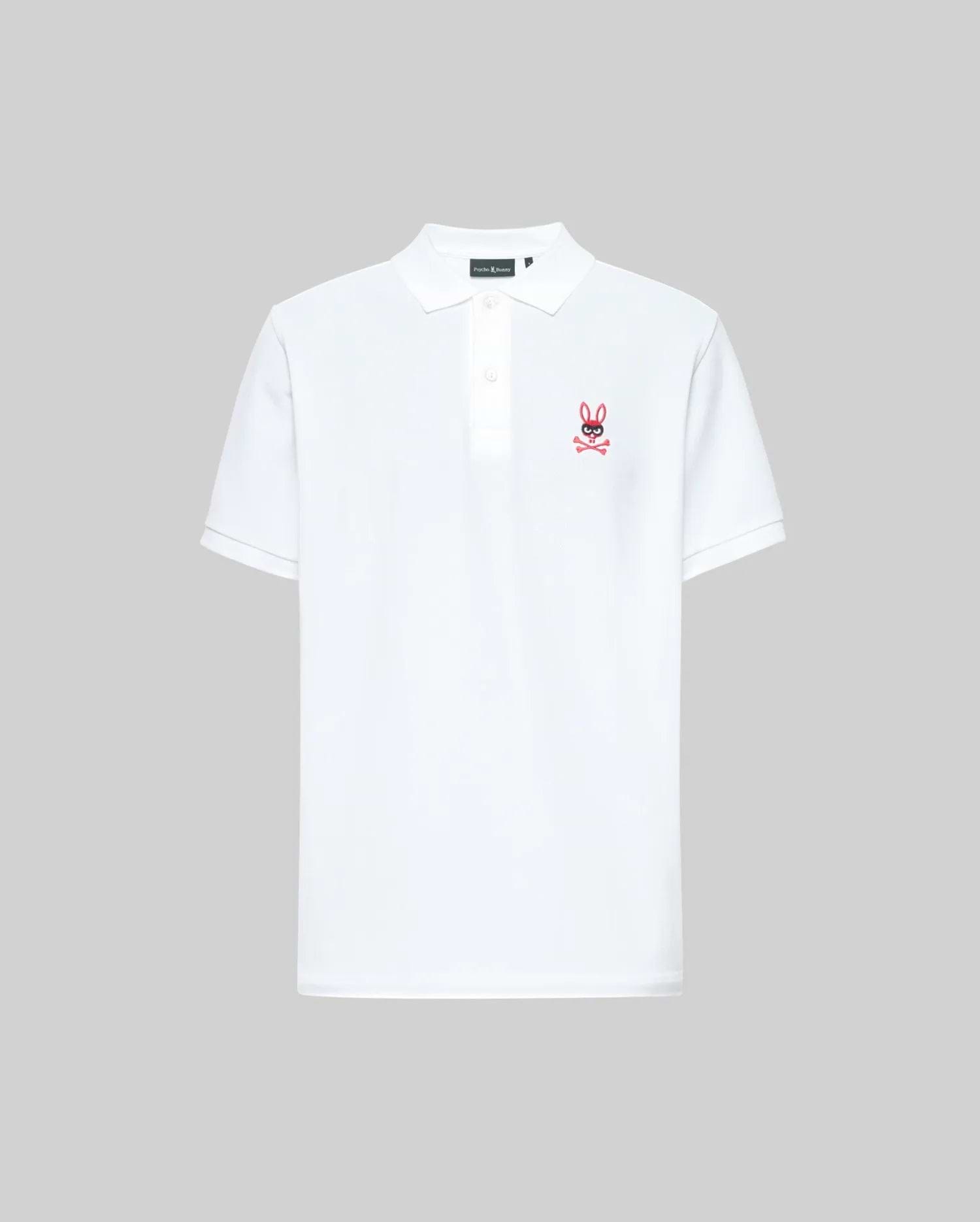 MENS MISCHIEF BUNNY PIQUE POLO - MT0100025