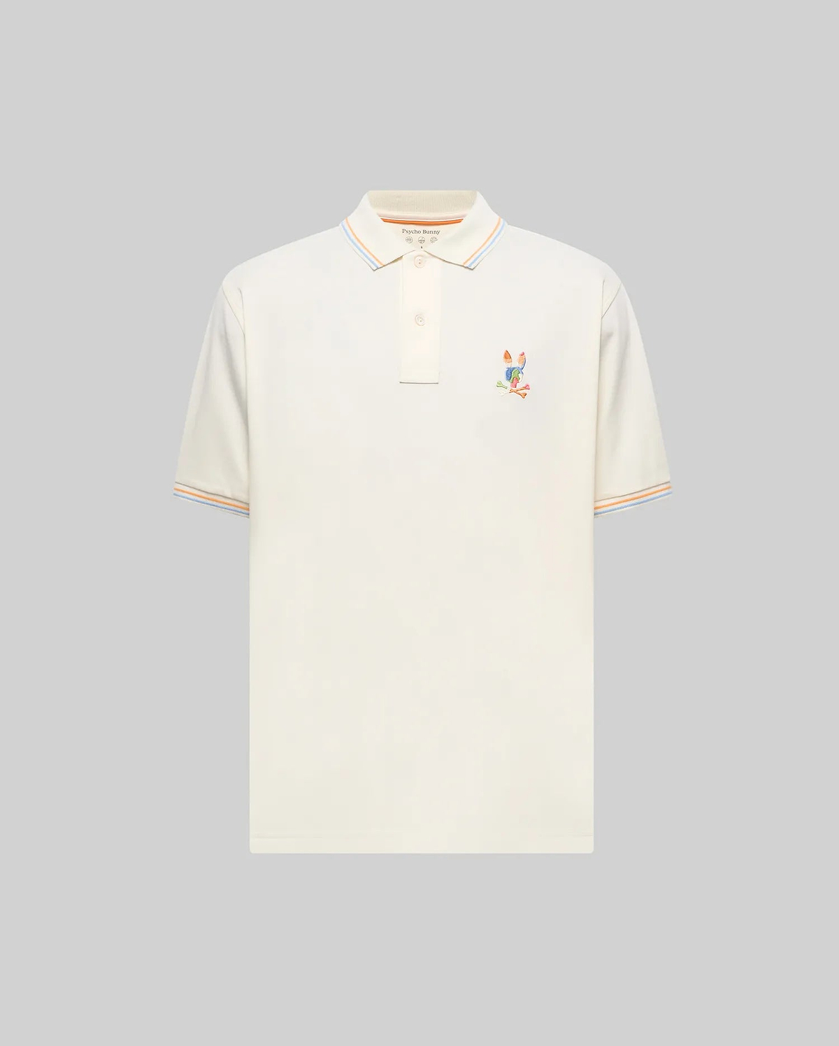 Men's Ara Performance Pique Polo in Cream | Psycho Bunny