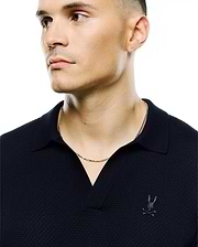 MENS DEVON KNIT POLO - MT0100169