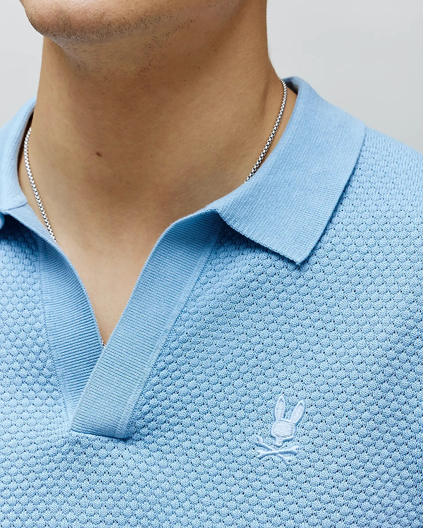 MENS DEVON KNIT POLO view 2