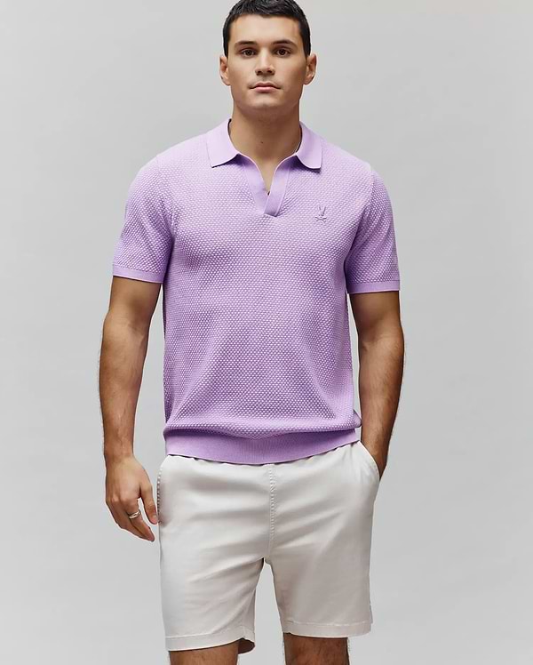 MENS DEVON KNIT POLO view 1