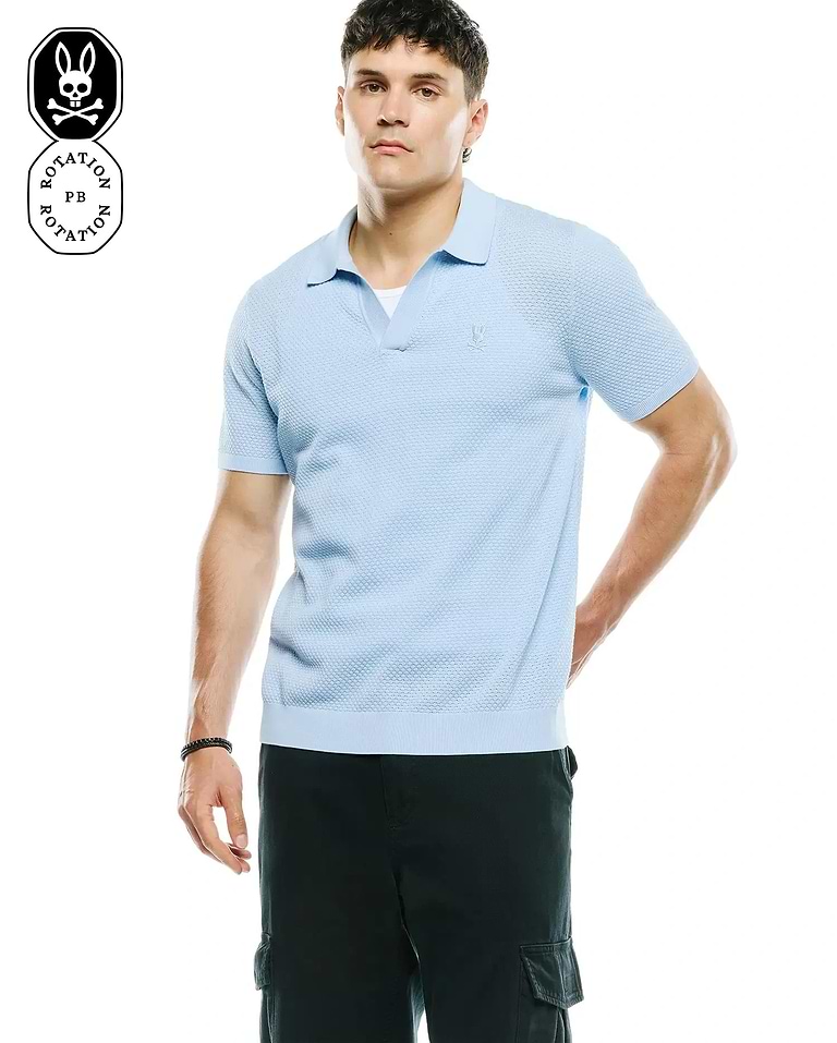 MENS DEVON KNIT POLO view 1