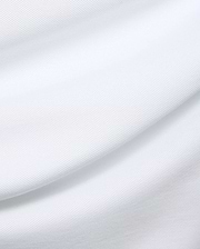Mens Duncan Pique Polo in crisp white, a premium classic fit polo crafted from finely textured pique knit fabric, embodying Psycho Bunny's refined streetwear aesthetic.