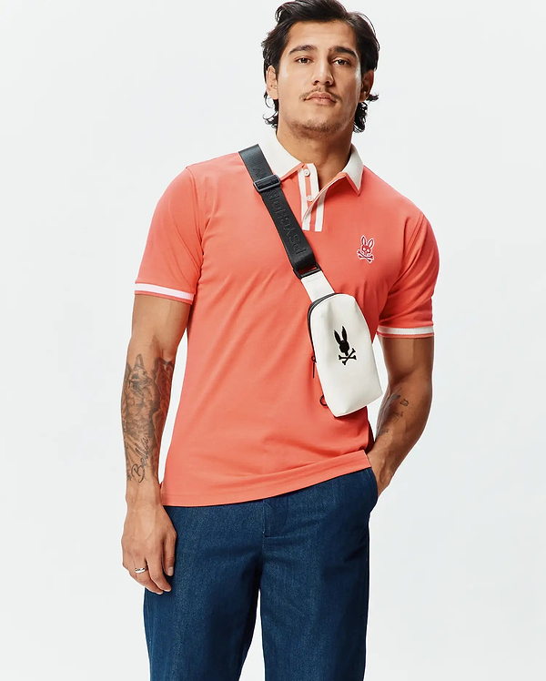 MENS RIDLEY PERFORMANCE PIQUE POLO view 1