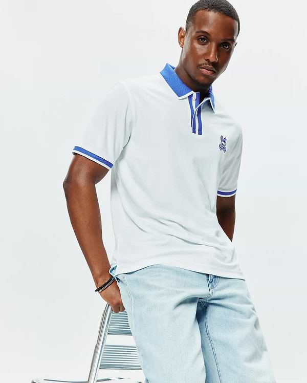 MENS RIDLEY PERFORMANCE PIQUE POLO view 1