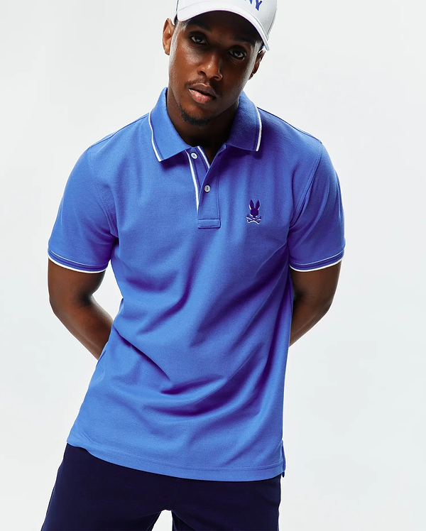 MENS BRAD PIQUE POLO view 1