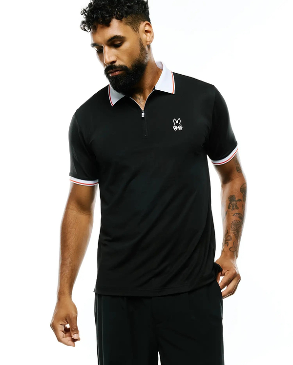 MENS ODIN ZIP SPORT POLO view 1