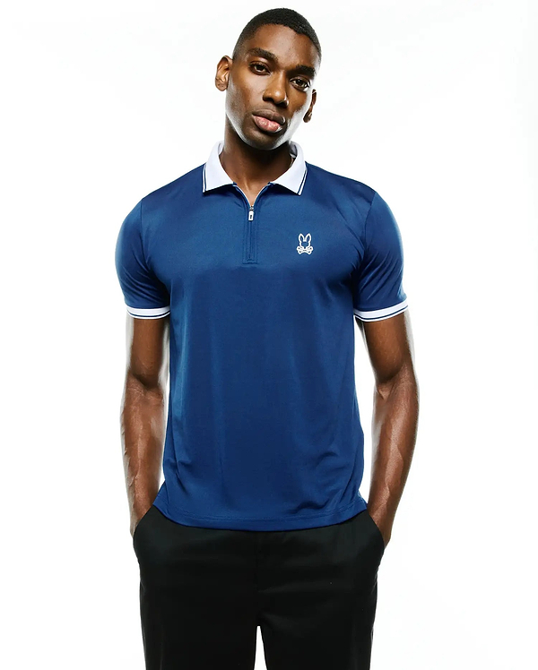 MENS ODIN ZIP SPORT POLO view 1
