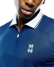 MENS ODIN ZIP SPORT POLO - MT0100216