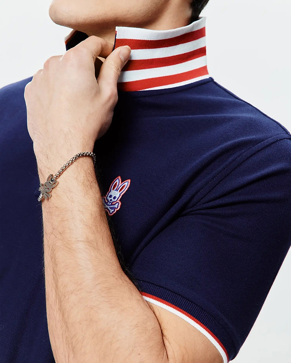 MENS JOHN PIQUE POLO view 2
