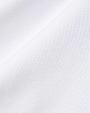 Mens John Pique Polo in crisp white, crafted from breathable pique fabric, featuring the signature embroidered Psycho Bunny skull logo on the chest for a refined streetwear look.