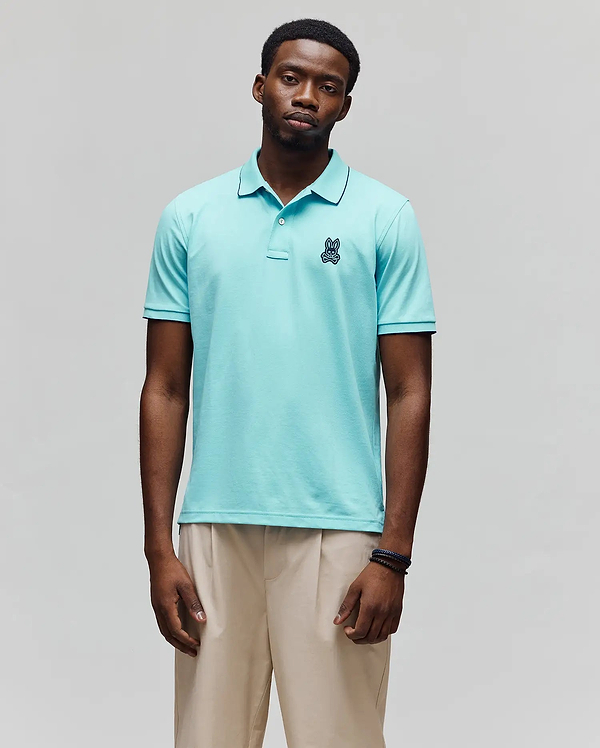 MENS LACHLAN PIQUE POLO view 1