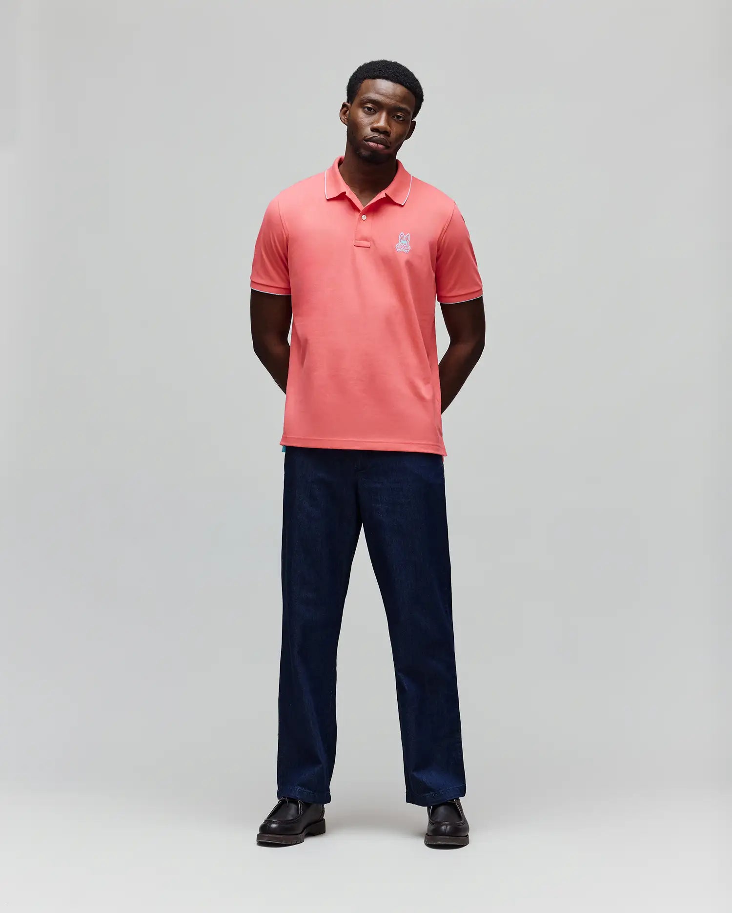 MENS LACHLAN PIQUE POLO view 3