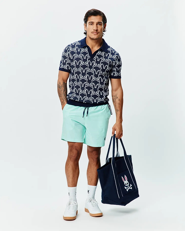 MENS SIDNEY OVERSIZED KNIT POLO view 1
