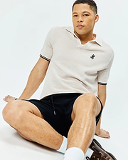 HERREN SELBY STRICK-POLO - MT0100265