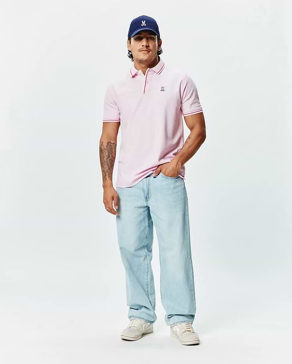 MENS FAYE PIQUE POLO view 1