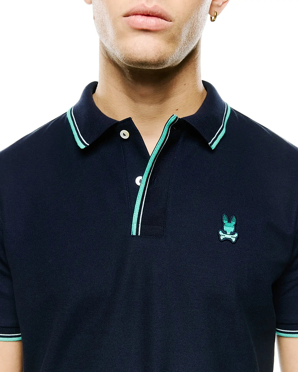 MEN'S SLADE PIQUE POLO view 2