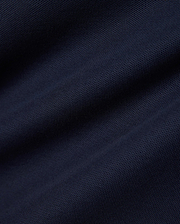 Men's Slade Pique Polo in a rich, dark navy blue, highlighting the premium, breathable pique fabric with its distinctive textured weave, perfect for refined streetwear. (6)