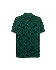 MEN'S ANGUS FLOCKED POLO view 5