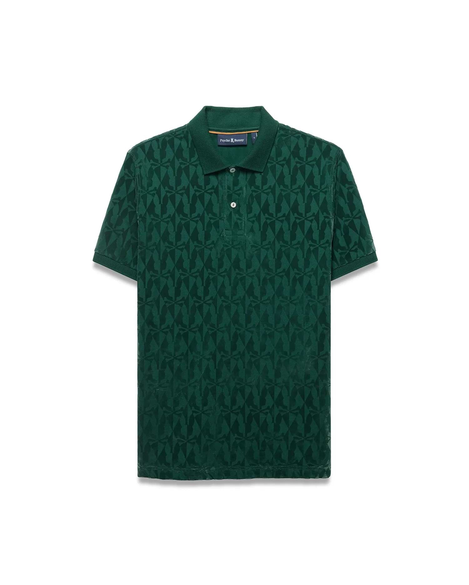 MEN'S ANGUS FLOCKED POLO view 5
