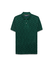 MEN'S ANGUS FLOCKED POLO view 5