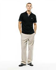 MENS NASSER PIMA JOHNNY POLO view 4