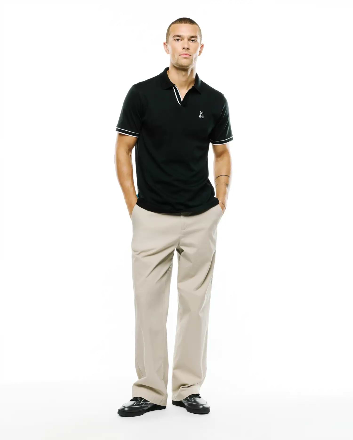 MENS NASSER PIMA JOHNNY POLO view 4