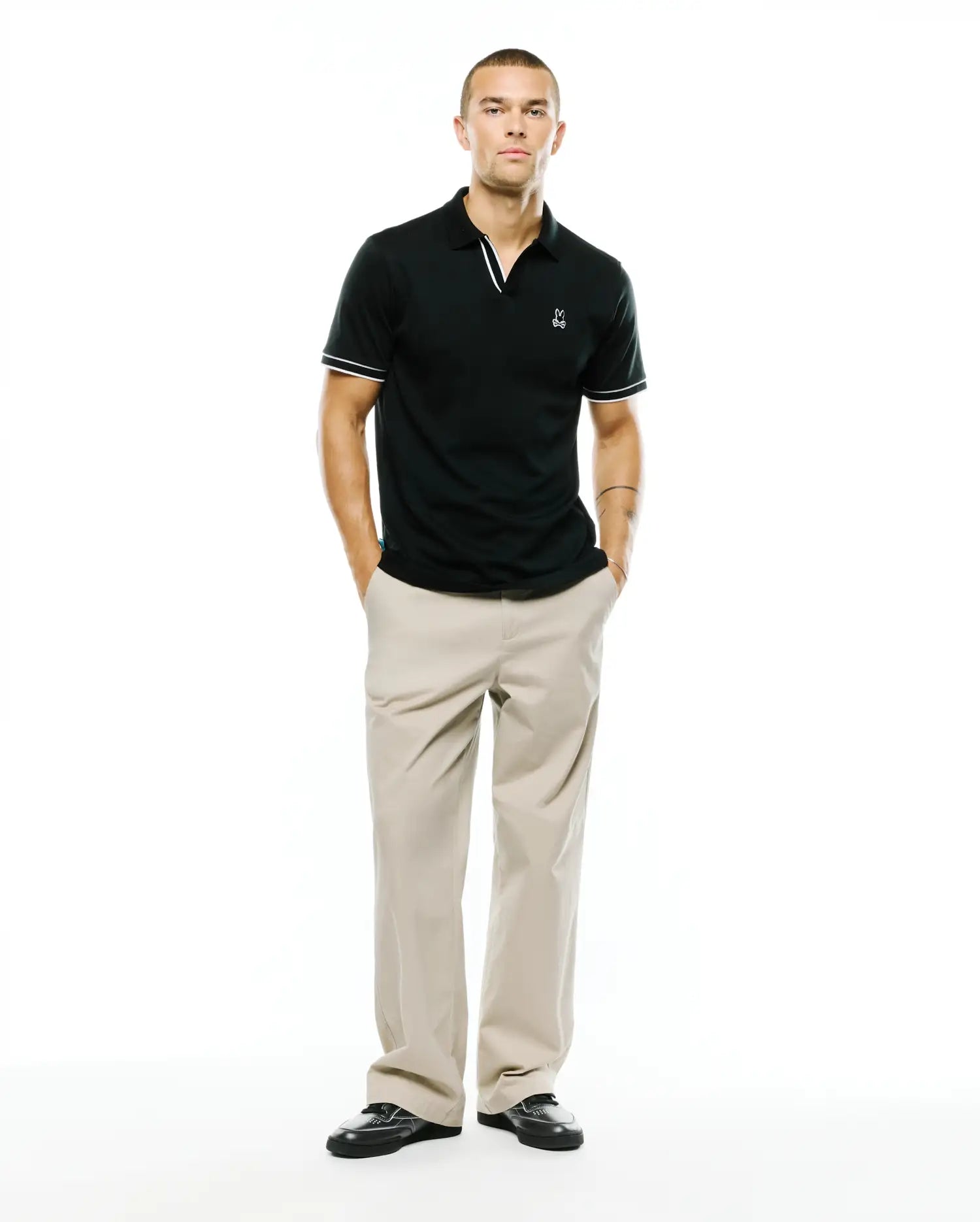MENS NASSER PIMA JOHNNY POLO view 4