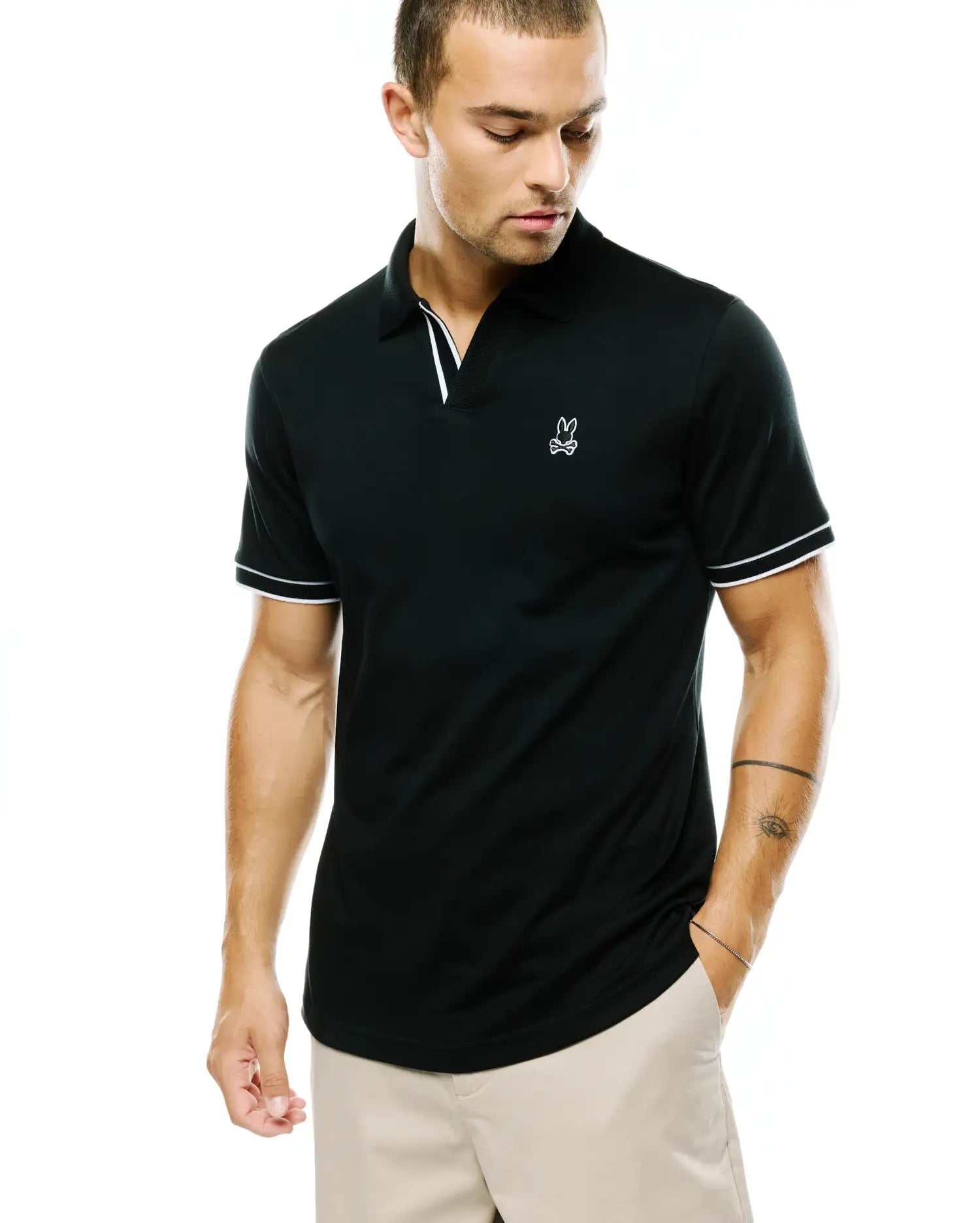 MENS NASSER PIMA JOHNNY POLO view 1